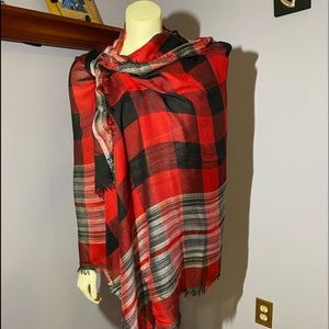 Lightweight Cotton Blend Scarf